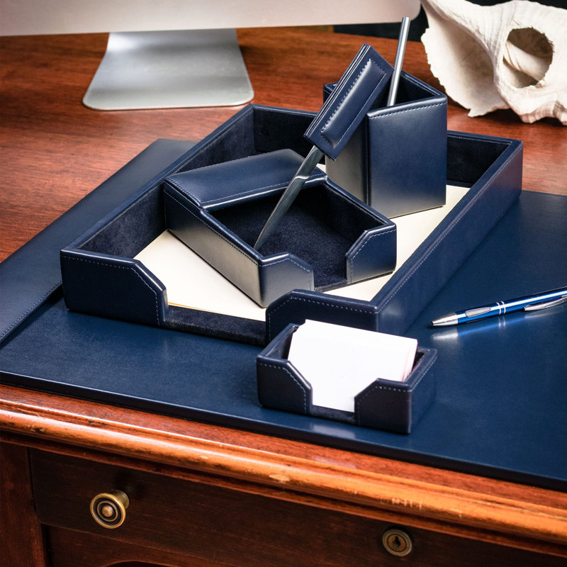 Rebrilliant Jovie 6Piece Desk Organizer Set Wayfair